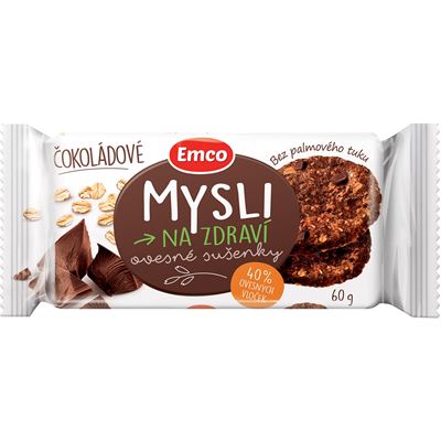 Emco Sušenky čokoládové 24 x 60 g