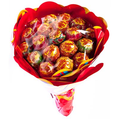 Chupa Chups Kytice z lízátek 228 g (19 x 12 g)