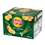 Lay's Jarní cibulka chipsy 14 x 60 g