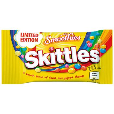 Skittles Smoothies Bonbony žvýkací 14 x 38 g