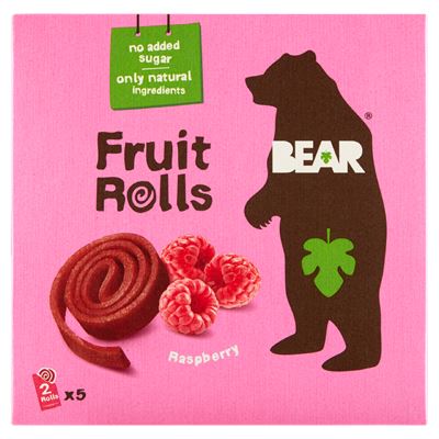 lotus BEAR Fruit Rolls malina 5 x 20 g