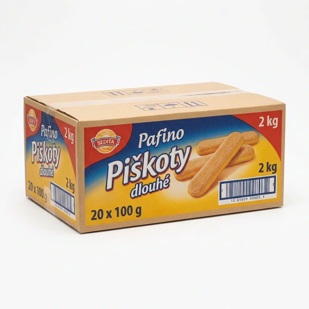 SEDITA Pafino Piškoty dlouhé 20 x 100 g