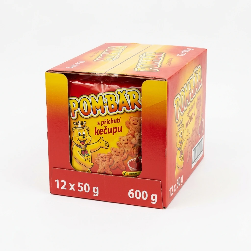 POM-BÄR s příchutí kečupu 12 x 50 g