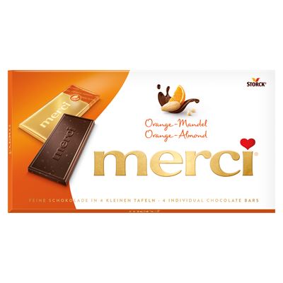 merci Čokoláda pomeranč mandle 100 g