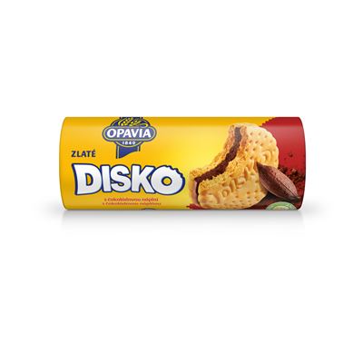 OPAVIA Zlaté Disko s čokoládovou náplní 18 x 169 g