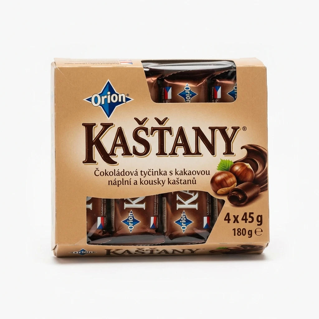Orion Kaštany Čokoládová tyčinka 4 x 45 g