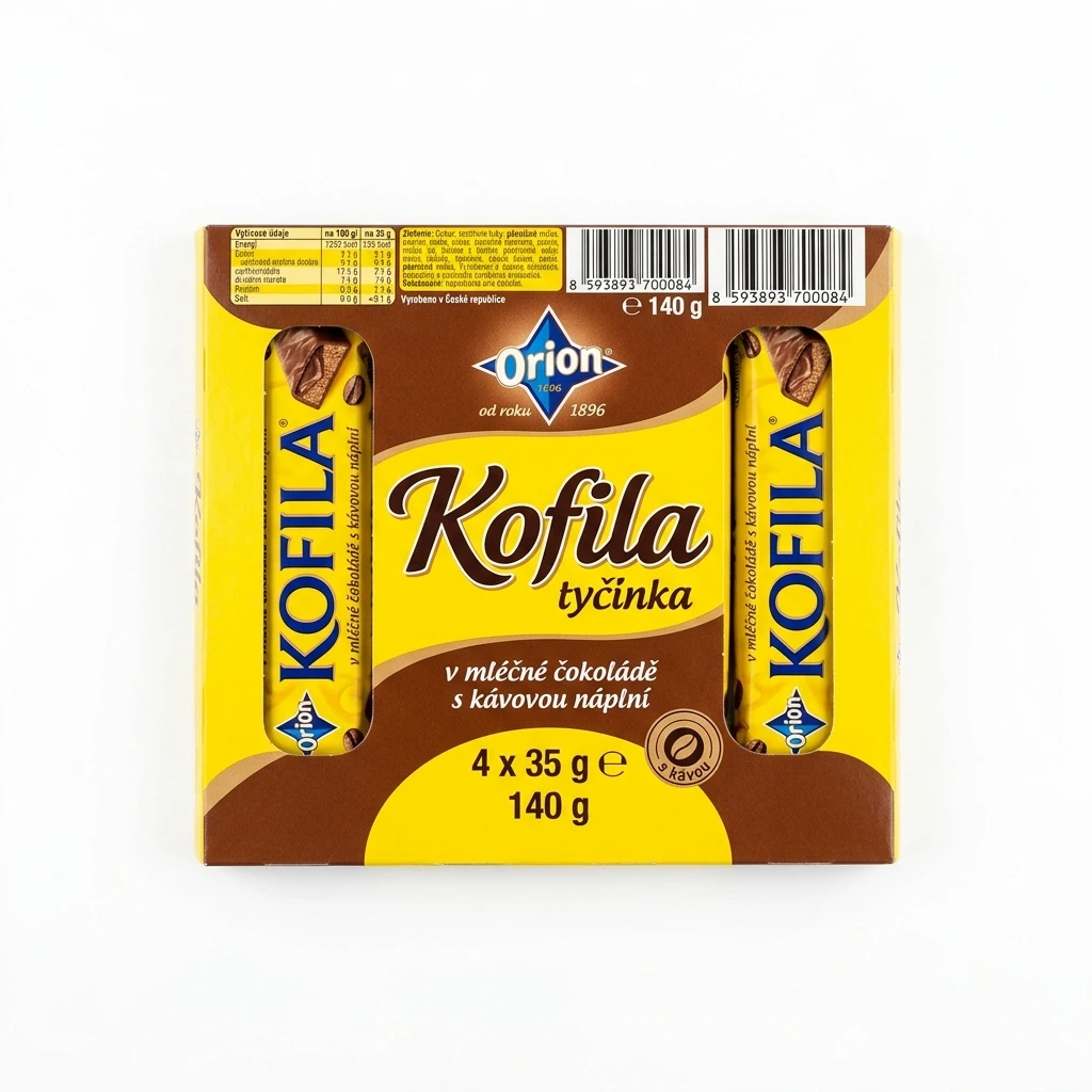 Orion Kofila tyčinka 4 x 35 g