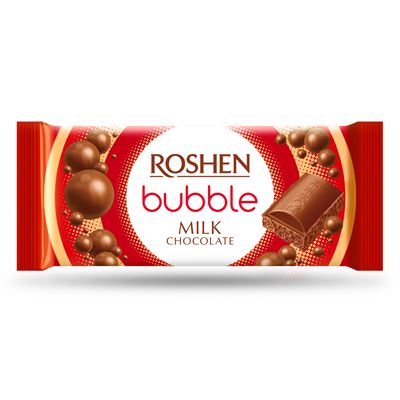 ROSHEN Čokoláda Bubble mléčná 80 g