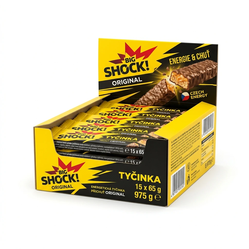 BIG SHOCK! Original Tyčinka 15 x 65 g