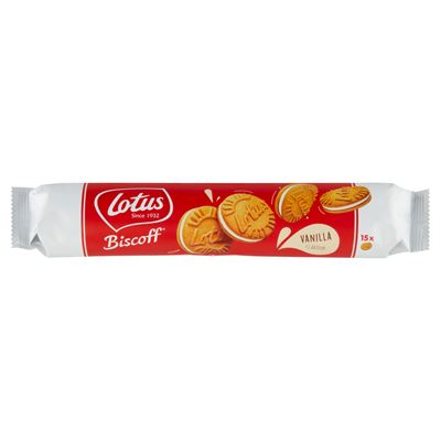 Lotus Biscoff Sušenky spojené krémem s vanilkovou příchutí 9 x 150 g