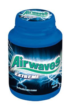 Airwaves Extreme Žvýkačky 64 g dóza