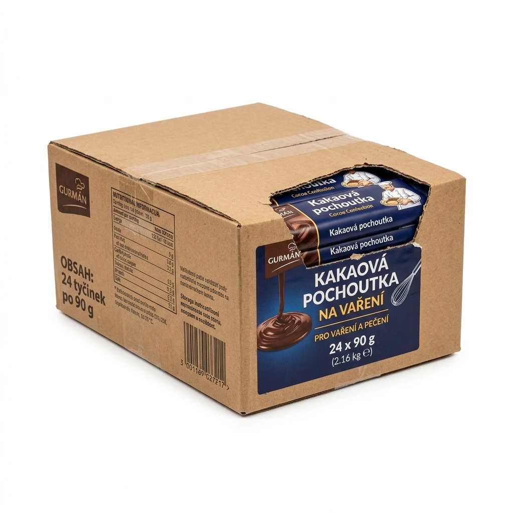 Kakaová pochoutka na vaření 24 x 90 g
