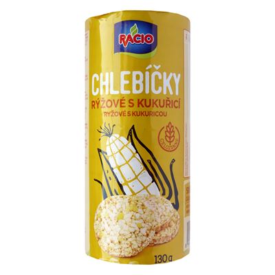 RACIO Chlebíčky s kukuřící 12 x 130 g