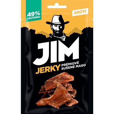 JIM JERKY Krůtí 3 x 23 g