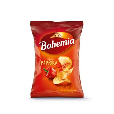 Bohemia Chips paprika 18 x 60 g