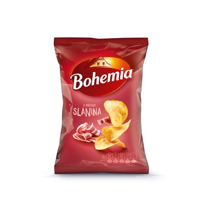 Bohemia Chips slanina 18 x 60 g