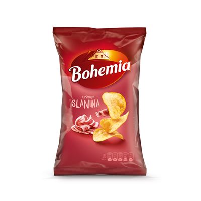 Bohemia Chips slanina 18 x 130 g