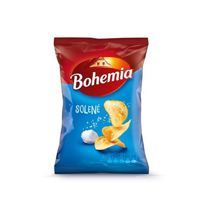 Bohemia Chips solené 18 x 60 g