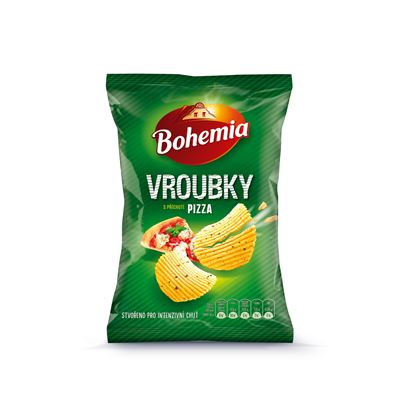 Bohemia Vroubky pizza 18 x 55 g