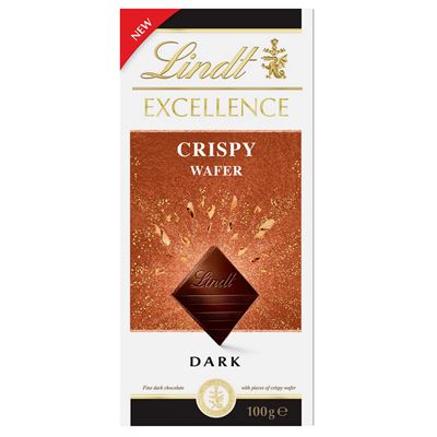 Lindt EXCELLENCE Crispy Wafer 3 x 100 g