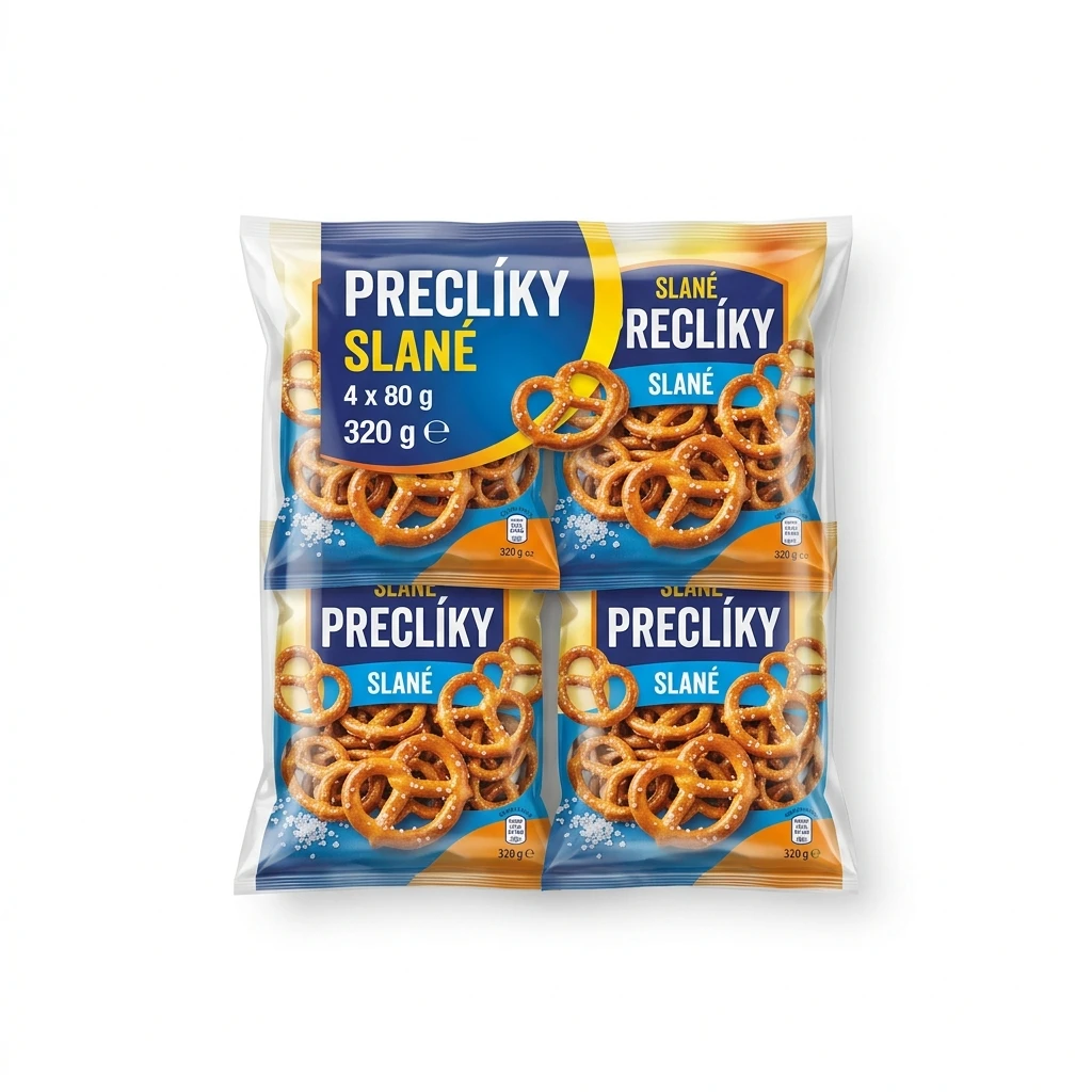 Preclíky slané 4 x 80 g
