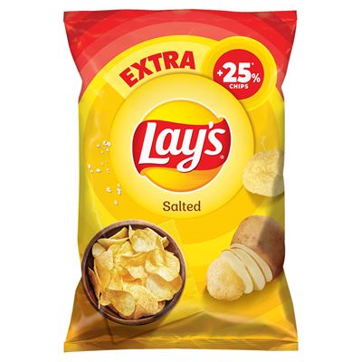 Lay's Salted 18 x 163 g