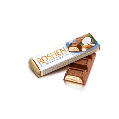 ROSHEN Tyčinka kokos a mandle 30 x 38 g
