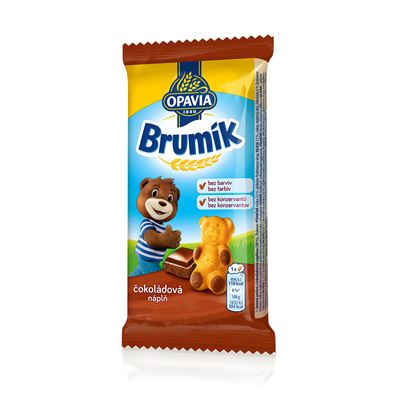 OPAVIA Brumík s čokoládovou náplní 48 x 30 g