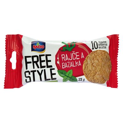 RACIO Free Style rajča a bazalka 26 x 25 g