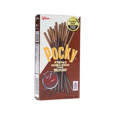 Glico Pocky Double Choco 10 x 47 g