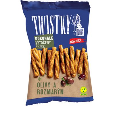 DUPETKY TWISTKY Olivy rozmarýn 1 ks
