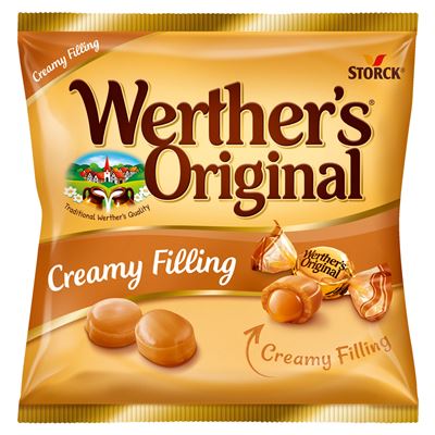 Werther's Original Bonbóny s karamelovou náplní 80 g