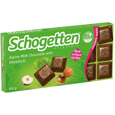 Schogetton mléčná lískový ořech 100 g