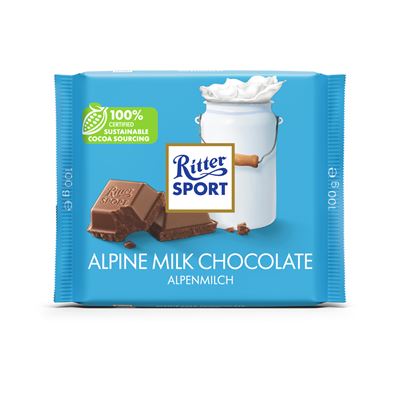Ritter Sport Čokoláda mléčná 100 g