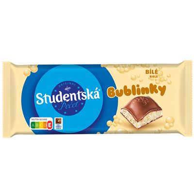 Studentská pečeť bublinky mléčná s vanilkou 90 g