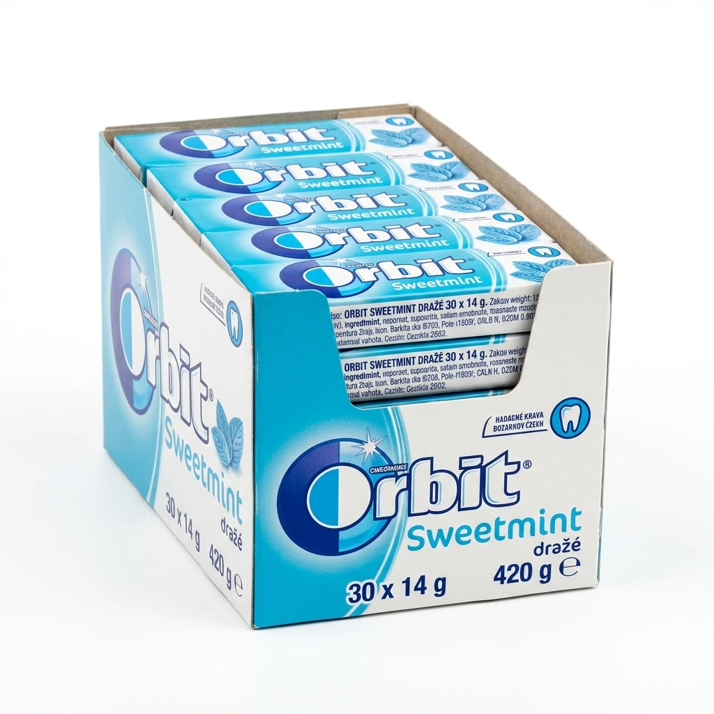 Orbit Sweetmint dražé 30 x 14 g
