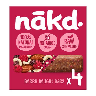NAKD Berry Delight 4 x 35 g