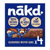 nákd NAKD Blueberry/borůvka Muffin 4 x 35 g