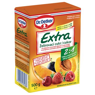 Dr. Oetker Extra Želírovací cukr 2:1 500 g