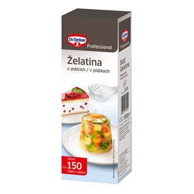 Dr. Oetker Želatina v plátcích 500 g
