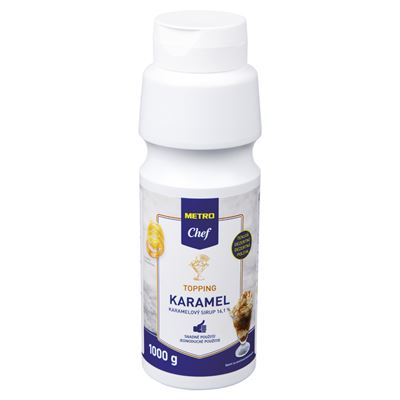 METRO Chef Topping příchuť karamel 1 kg