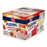 Fine Life Puding s jahodovou příchutí 35 x 37 g