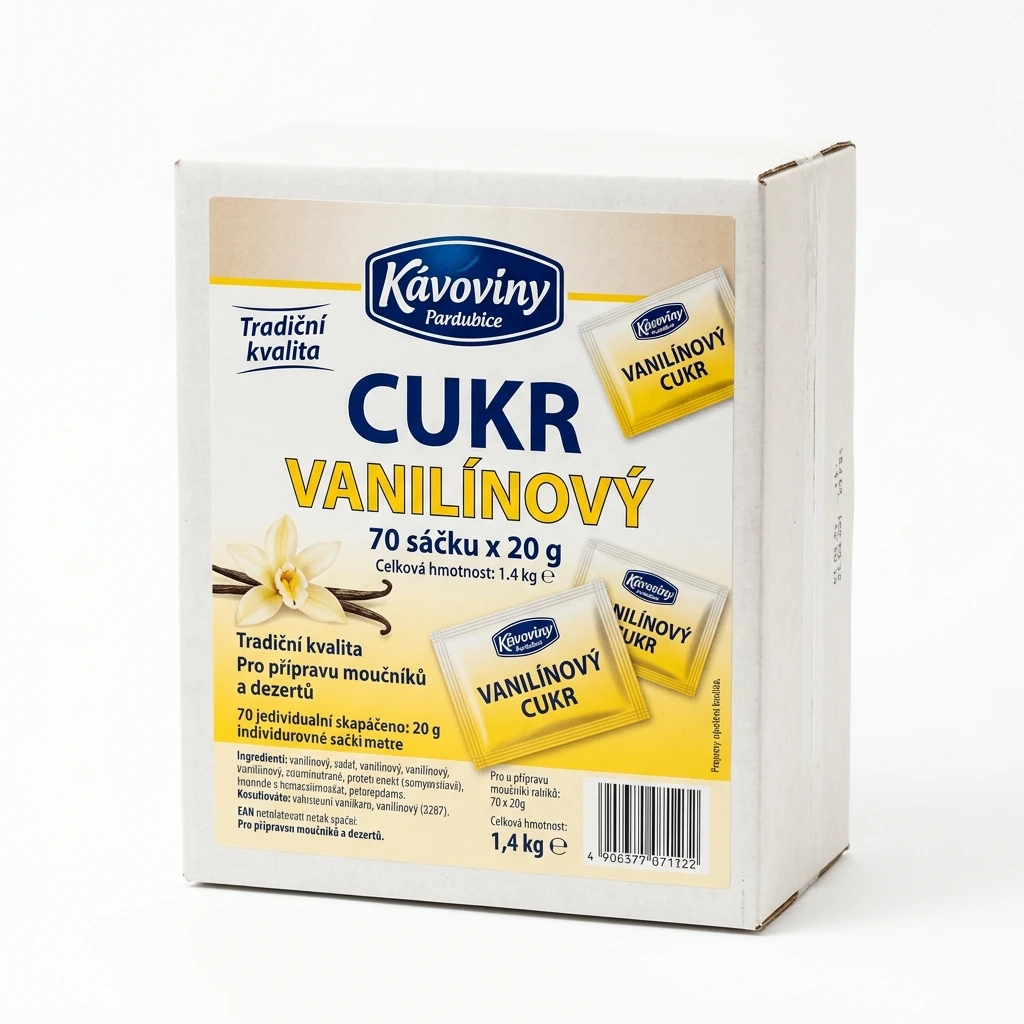 Kávoviny Cukr vanilínový 70 x 20 g