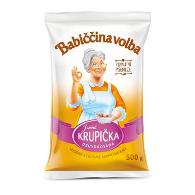 Babiččina volba Krupice dehydrovaná 4 x 500 g