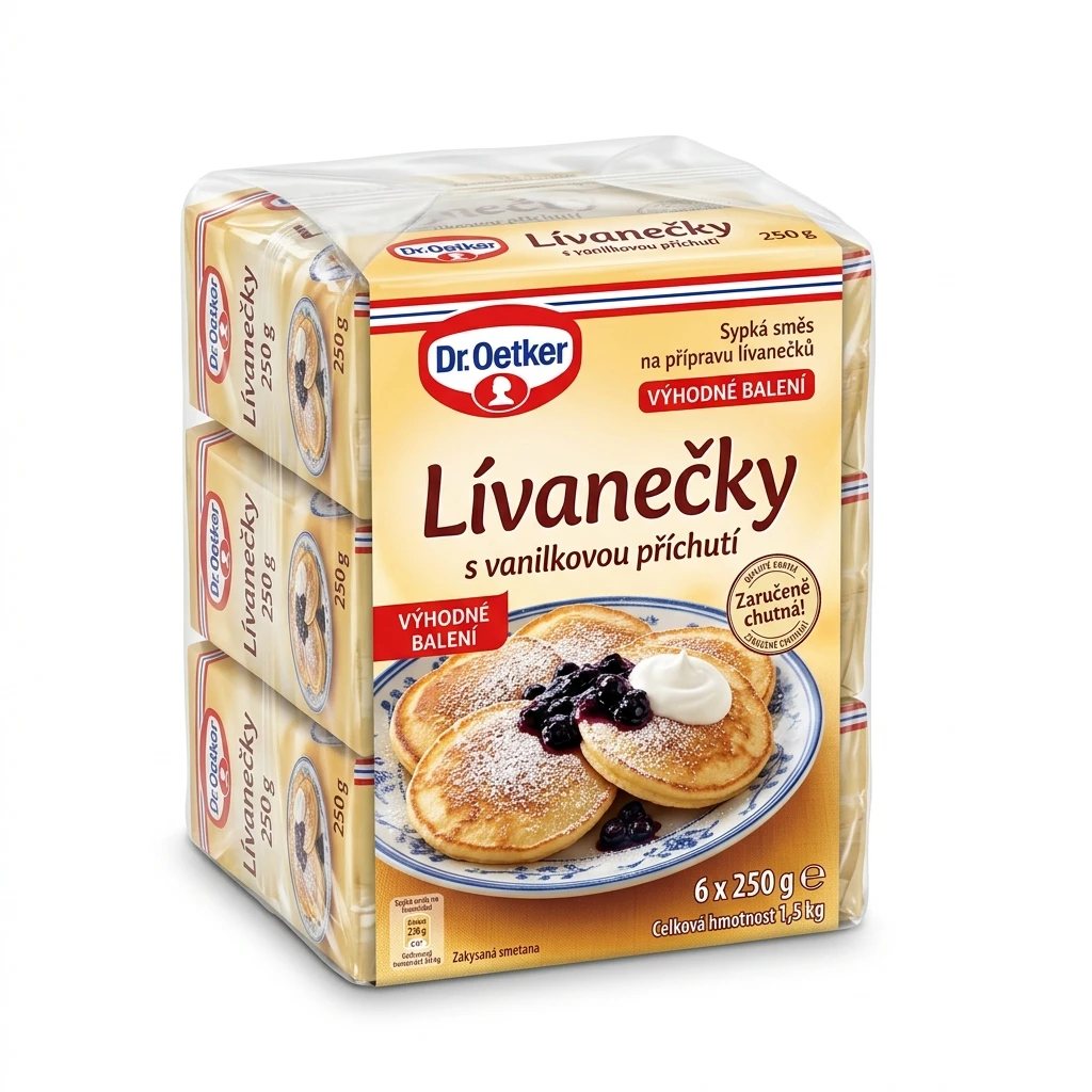 Dr. Oetker Lívanečky 6 x 250 g
