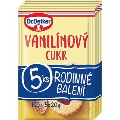 Dr. Oetker Cukr vanilínový 5 x 20 g
