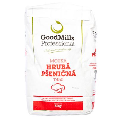 GOODMILLS PROFESSIONAL Mouka hrubá pšeničná T450 5 kg