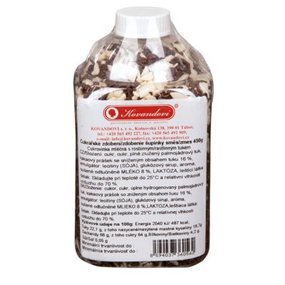 KOVANDOVI Cukrový posyp - šupinky 450 g