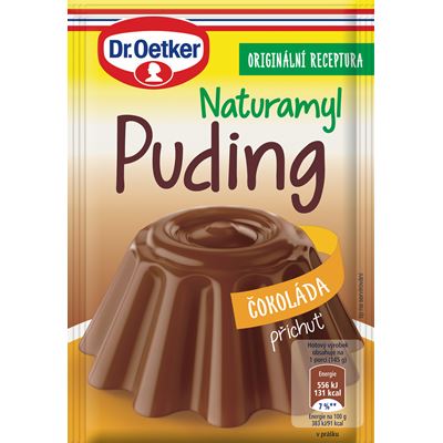 Dr. Oetker Naturamyl Puding příchuť čokoláda 18 x 40 g