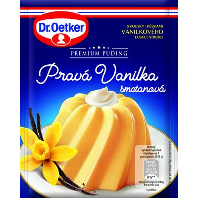 Dr. Oetker Premium Puding vanilka smetana 40 g